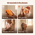 60 seconds in the shower